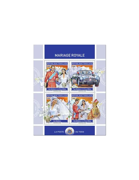 n° 6464/6467 - Timbre TOGO Poste