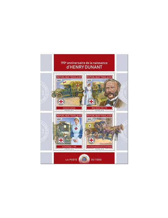 n° 6480/6483 - Timbre TOGO Poste