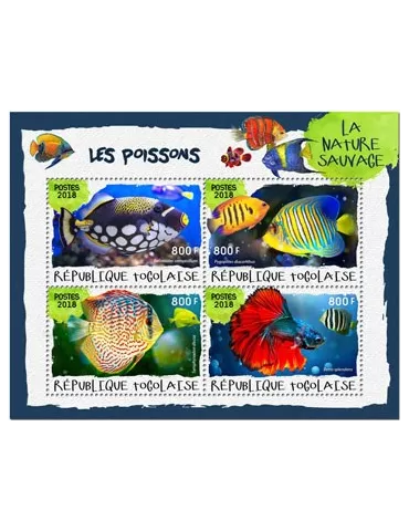 n° 6504/6507 - Timbre TOGO Poste