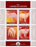 n° 6516/6519 - Timbre TOGO Poste