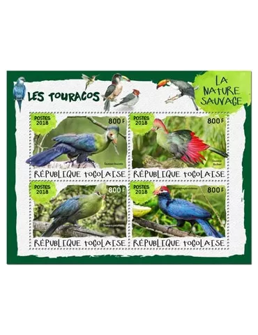 n° 6536/6539 - Timbre TOGO Poste