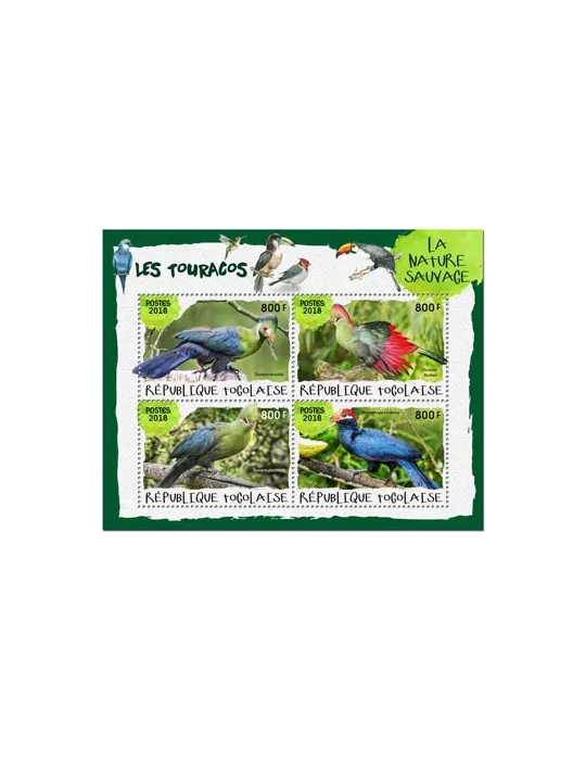 n° 6536/6539 - Timbre TOGO Poste