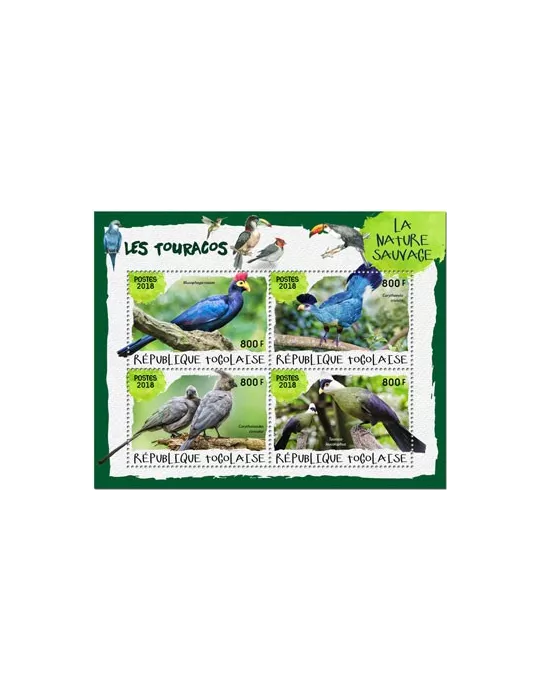 n° 6540/6543 - Timbre TOGO Poste