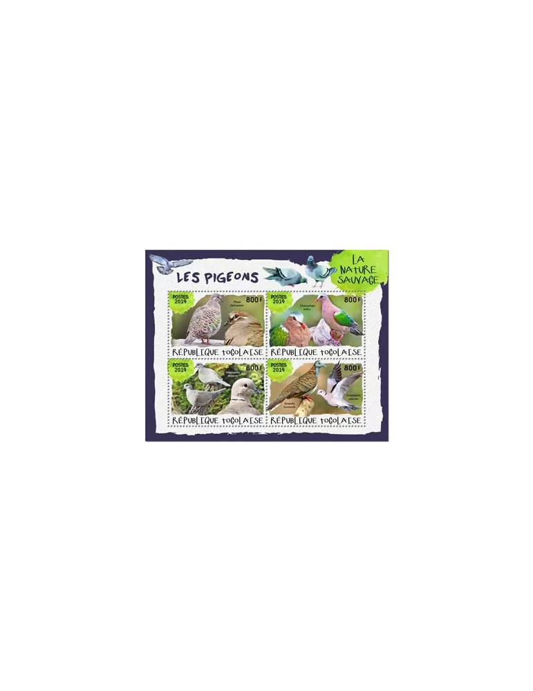 n° 6584/6587 - Timbre TOGO Poste