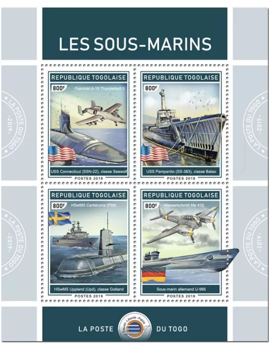 n° 6628/6631 - Timbre TOGO Poste