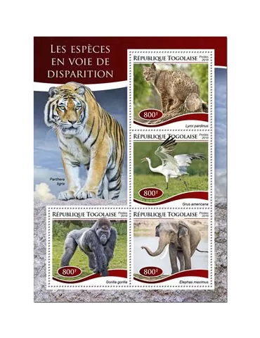 n° 6816/6819 - Timbre TOGO Poste