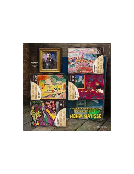 n° 6936/6939 - Timbre TOGO Poste