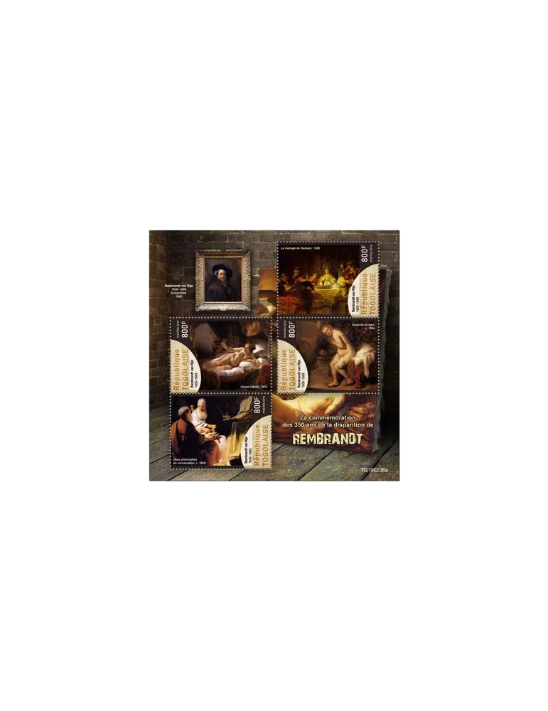 n° 6944/6947 - Timbre TOGO Poste