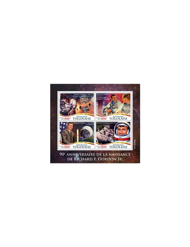 n° 6960/6963 - Timbre TOGO Poste