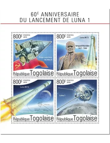 n° 6964/6967 - Timbre TOGO Poste