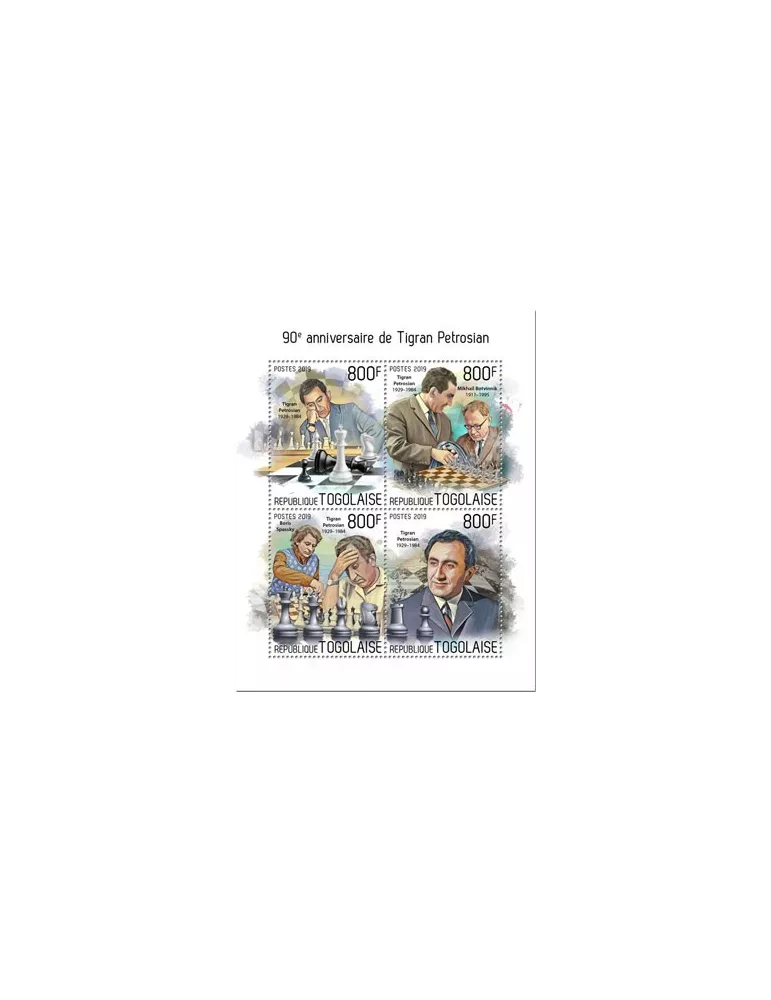 n° 7062/7065 - Timbre TOGO Poste