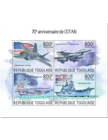 n° 7110/7113 - Timbre TOGO Poste