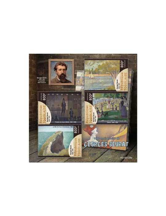 n° 7142/7145 - Timbre TOGO Poste