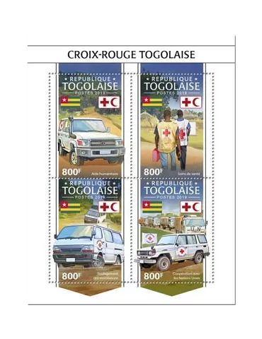 n° 7311/7314 - Timbre TOGO Poste