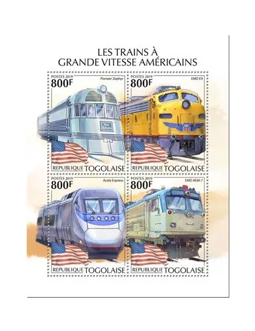 n° 7346/7349 - Timbre TOGO Poste