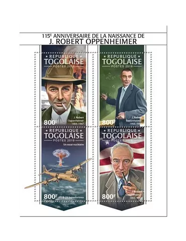 n° 7366/7369 - Timbre TOGO Poste