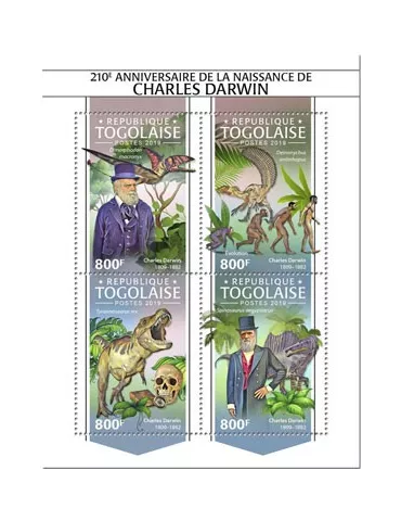 n° 7374/7377 - Timbre TOGO Poste