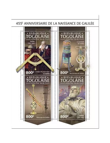 n° 7386/7389 - Timbre TOGO Poste