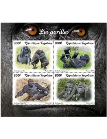 n° 7450/7453 - Timbre TOGO Poste