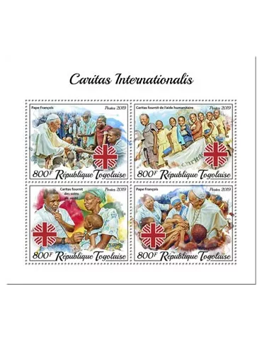 n° 7606/7609 - Timbre TOGO Poste