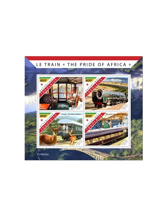 n° 7655/7658 - Timbre TOGO Poste