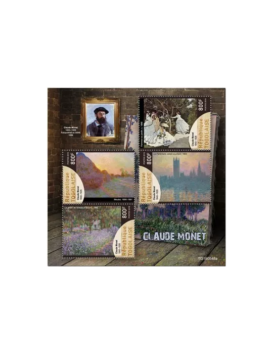 n° 7758/7761 - Timbre TOGO Poste