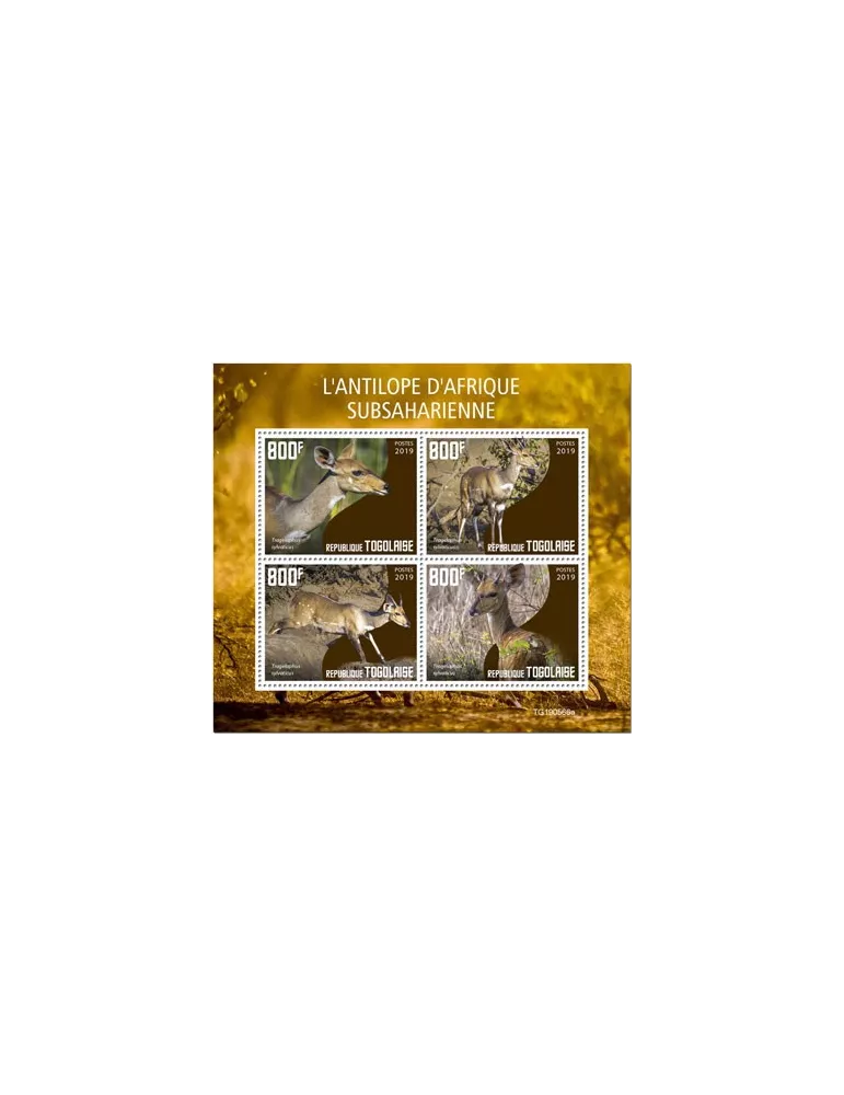 n° 7826/7829 - Timbre TOGO Poste