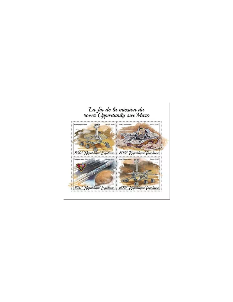 n° 7886/7889 - Timbre TOGO Poste