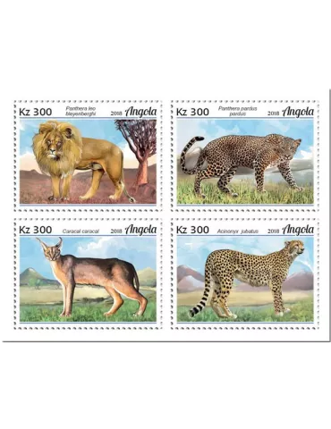 n° 1780/1783 - Timbre ANGOLA Poste