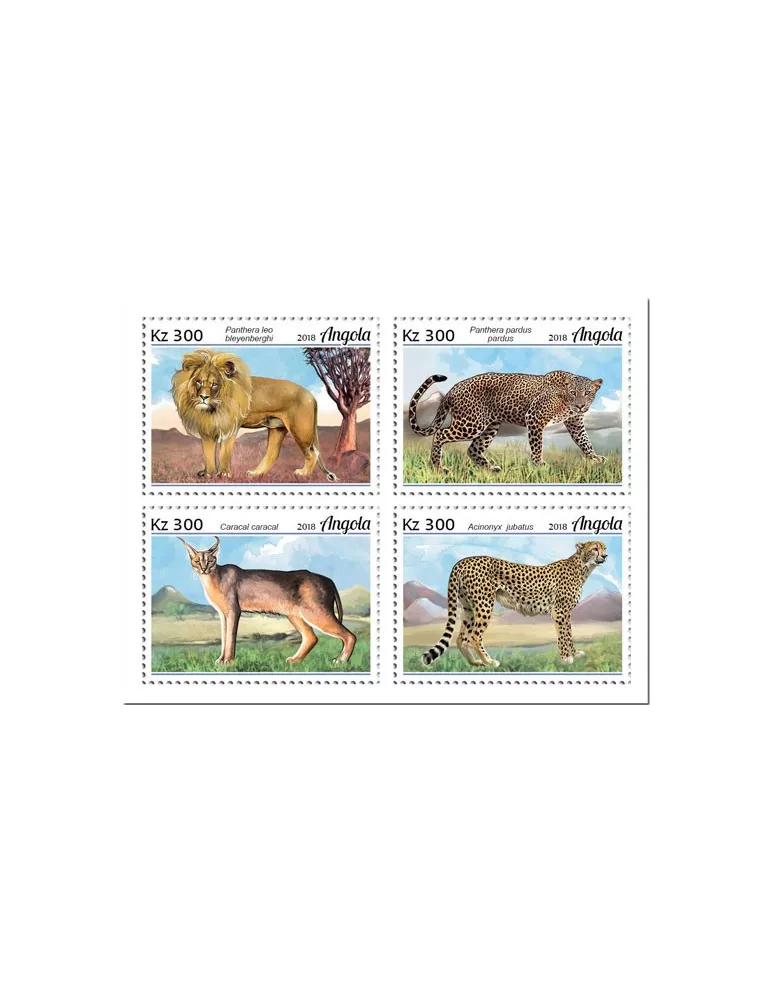 n° 1780/1783 - Timbre ANGOLA Poste