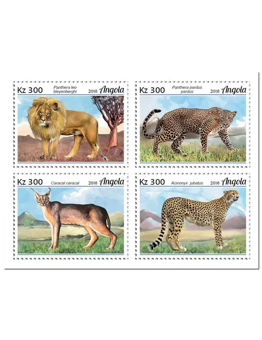 n° 1780/1783 - Timbre ANGOLA Poste