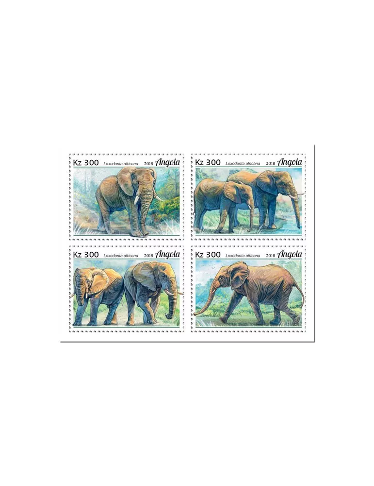 n° 1792/1795 - Timbre ANGOLA Poste