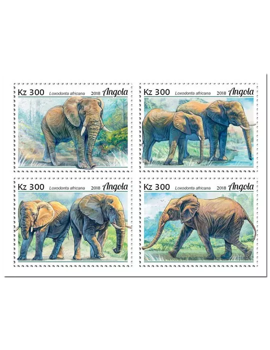 n° 1792/1795 - Timbre ANGOLA Poste