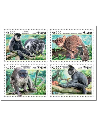 n° 1808/1811 - Timbre ANGOLA Poste