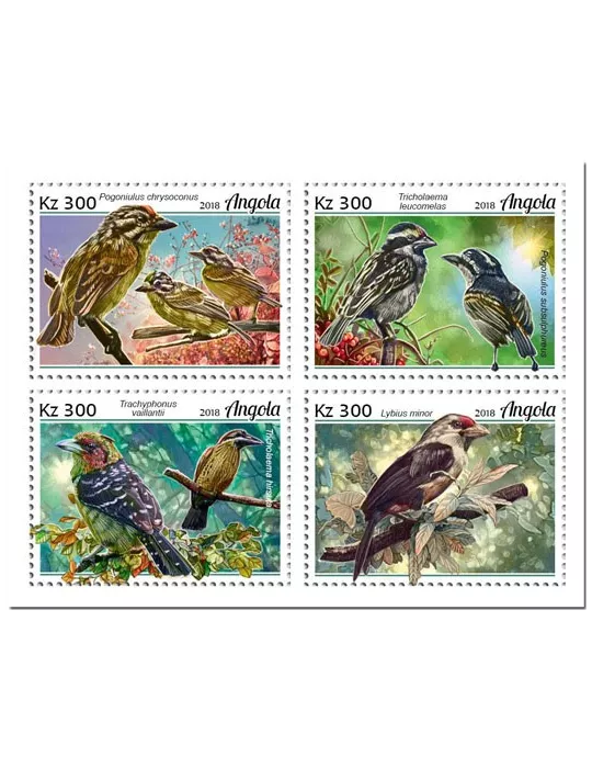 n° 1824/1827 - Timbre ANGOLA Poste