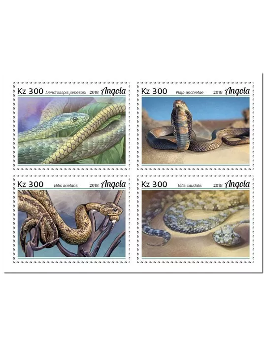 n° 1828/1831 - Timbre ANGOLA Poste