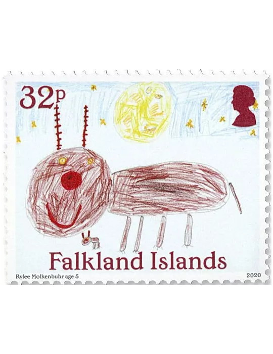 n° 1352/1355 - Timbre FALKLAND Poste