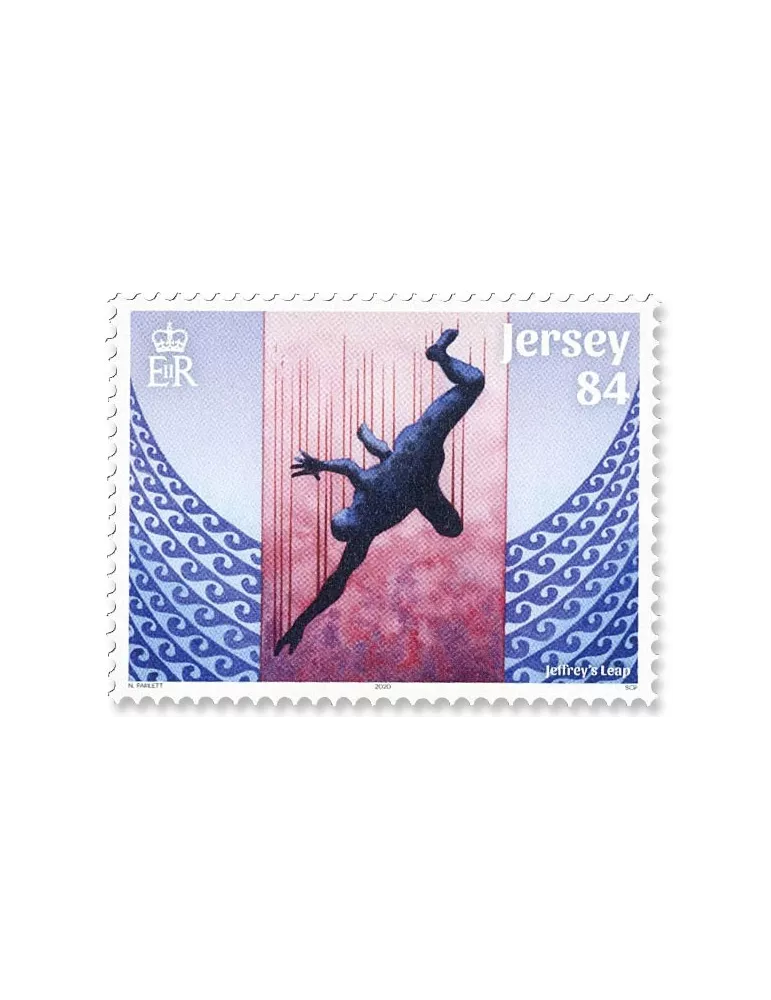 n° 2520/2525 - Timbre JERSEY Poste