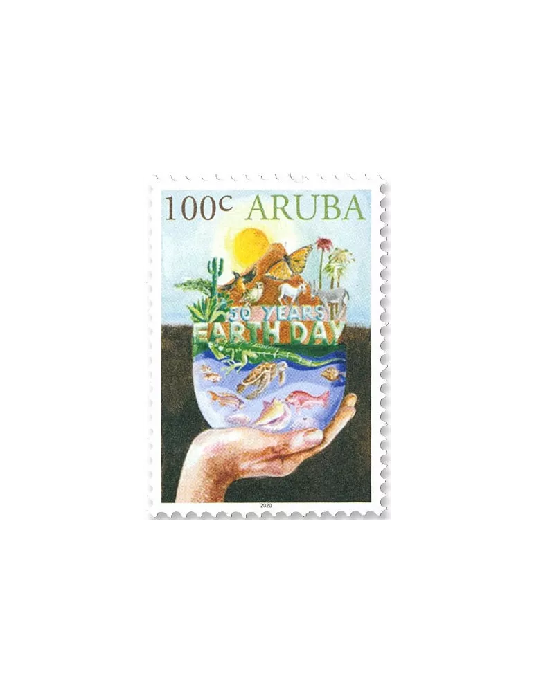 n° 1083/1086 - Timbre ARUBA Poste