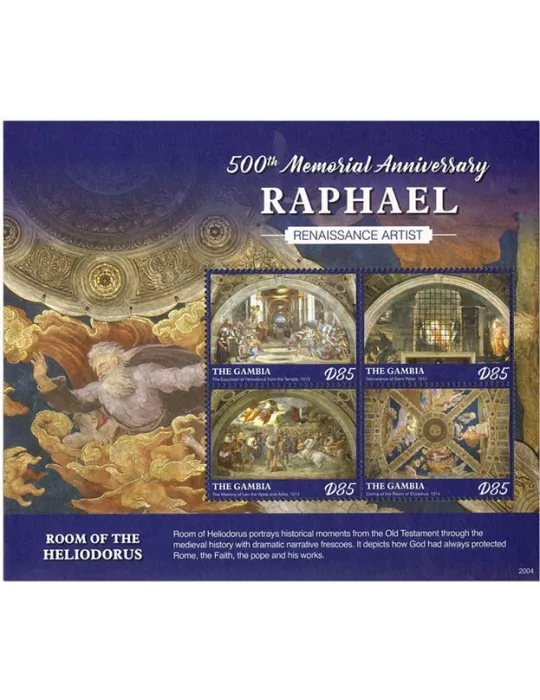 n° 6072/6075 - Timbre GAMBIE Poste