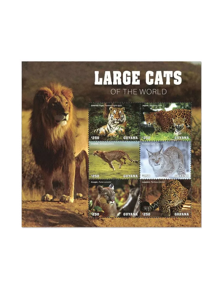 n° 7113/7118 - Timbre GUYANA Poste