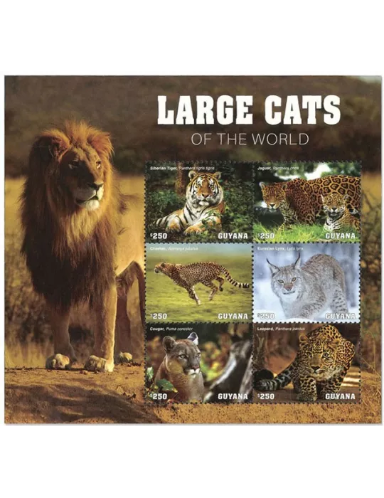 n° 7113/7118 - Timbre GUYANA Poste