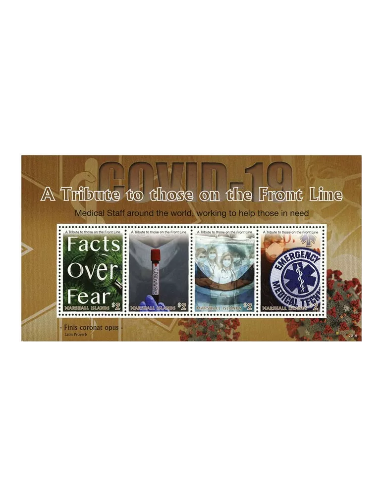 n° 4064/4067 - Timbre MARSHALL Poste