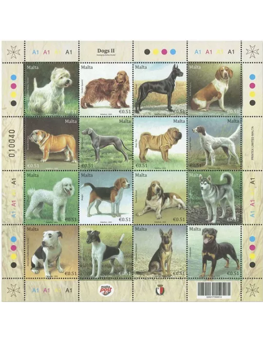 n° 2028/2043 - Timbre MALTE Poste