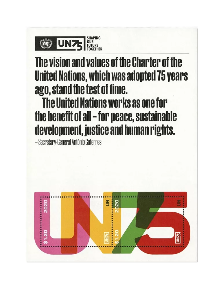 n° F1714 - Timbre ONU NEW YORK Poste