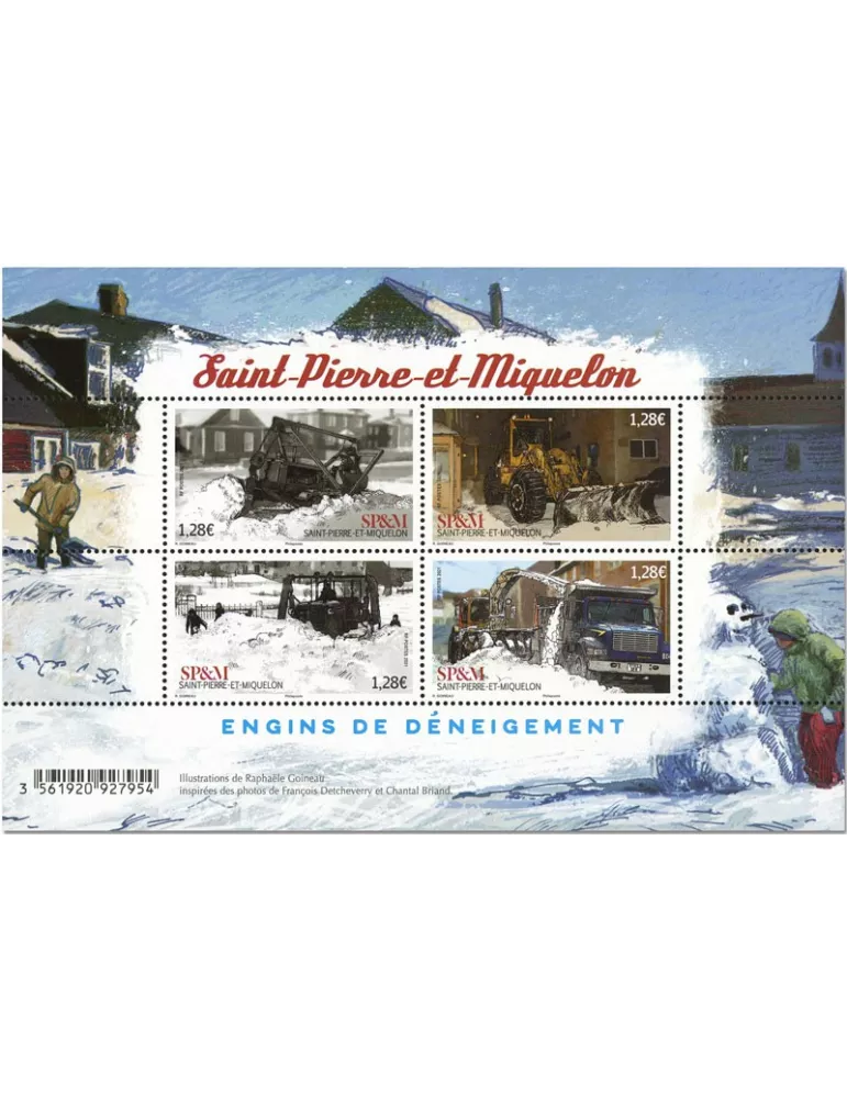 n° F1255 - Timbre Saint-Pierre et Miquelon Poste