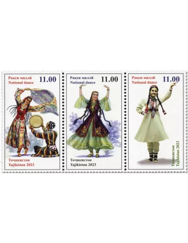 n° 832/834 - Timbre TADJIKISTAN Poste