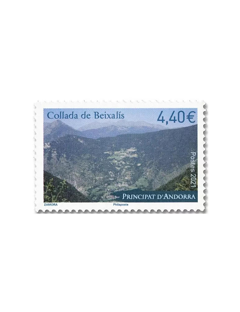 n° 855 - Timbre Andorre Poste
