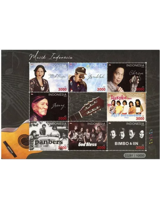 n° 3039 - Timbre INDONESIE Poste