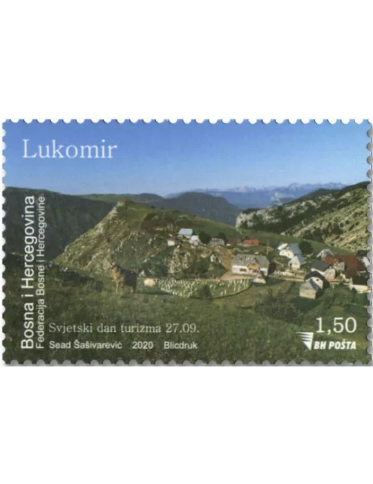 n° 840 - Timbre BOSNIE-HERZEGOVINE Poste